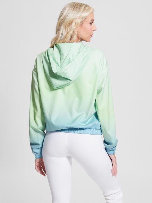 Coupe-vent Clématite Bleu Et Vert Ombré 4g