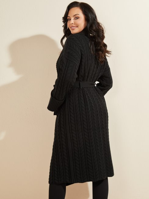 Xian Pull Cardigan Jet Noir Guess