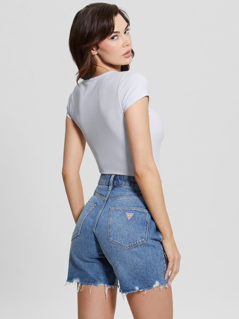 Devine Eco Karlee Henley Tee Air Frais