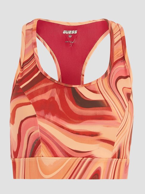 Guess Dancing Dunes Soutien-gorge Actif Eco Eppie Rouge