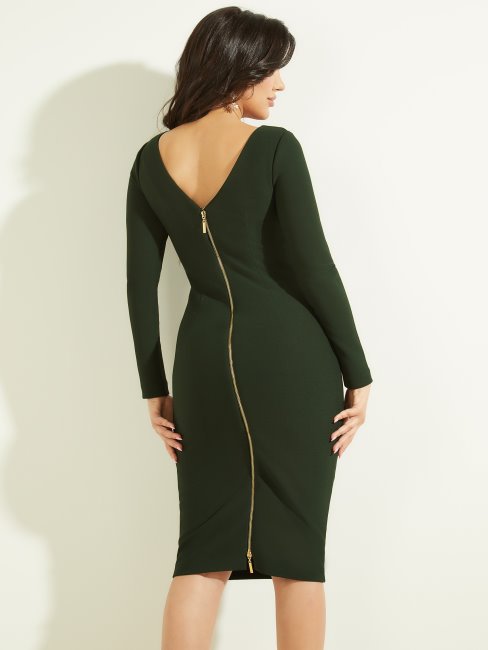 Peignoir Crayon Mimi Vert Chenille Guess