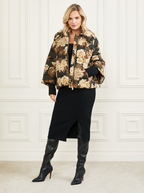 Doudoune Sharon Guess After Dark Imprimé Fleuri