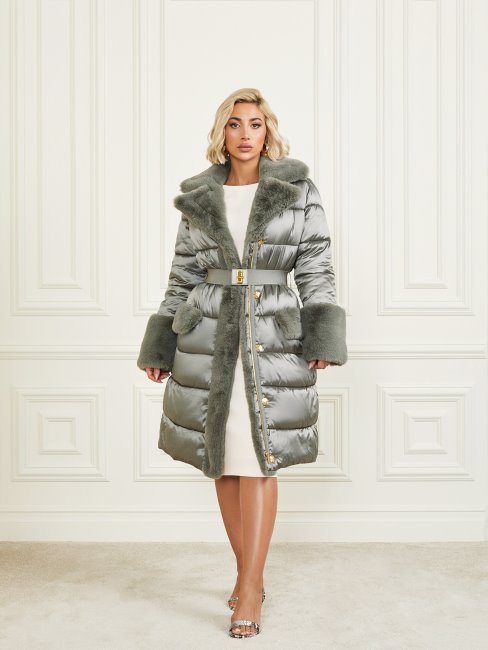 Doudoune Longue Marron General Multi Guess Bessie