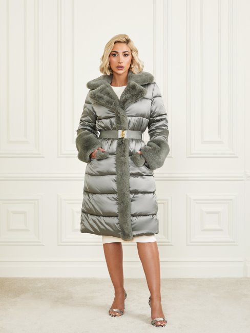 Doudoune Longue Marron General Multi Guess Bessie