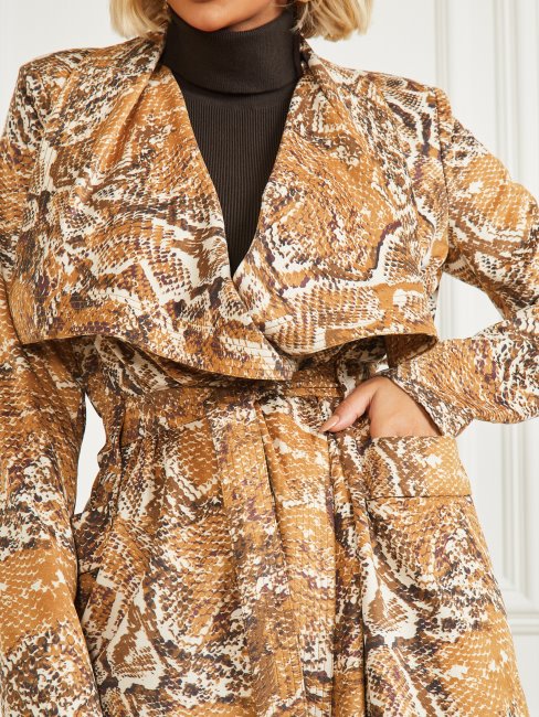 Cache-maillot Imprimé Peau De Serpent Hudson Guess Secret Skin Print