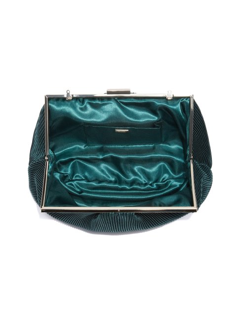 Pochette Brielle En Satin Guess Vert