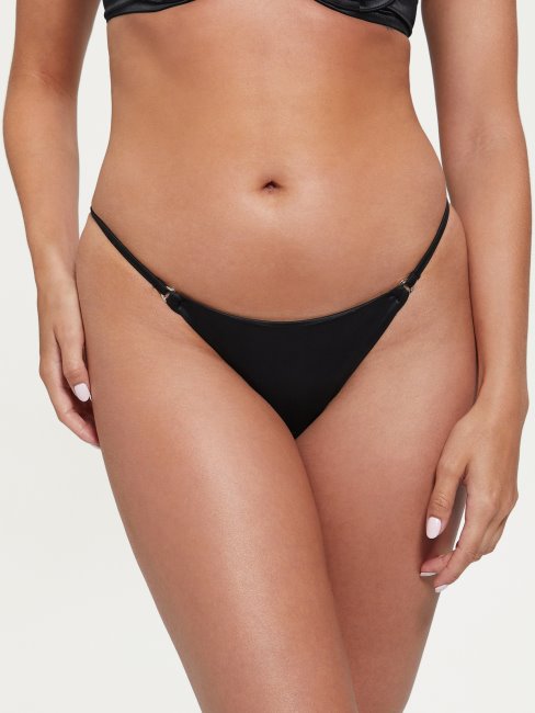 String Bridgette String Guess Noir De Jais