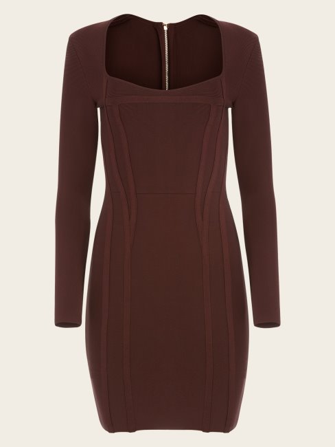 Robe Bandage Kagan Bourbon Foncé