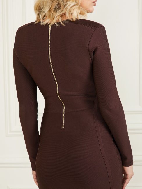 Robe Bandage Kagan Bourbon Foncé