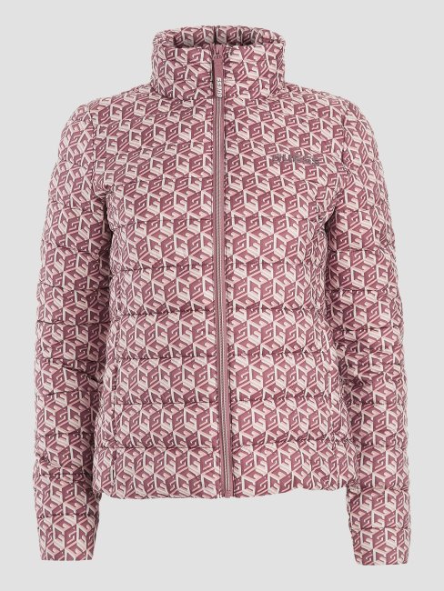 Doudoune Eireen G Cube Combo Rouge Devinez