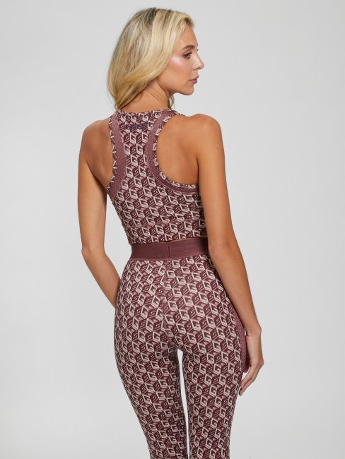 Guess G Cube Rouge Combo Eco Daria Haut Actif