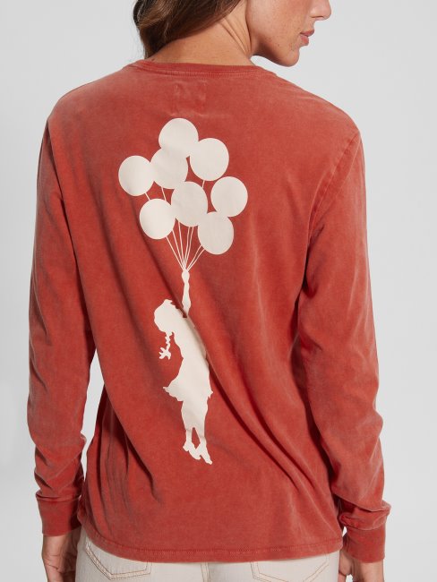 Ballon Fille Tee Rouge Flamboyant Deviner