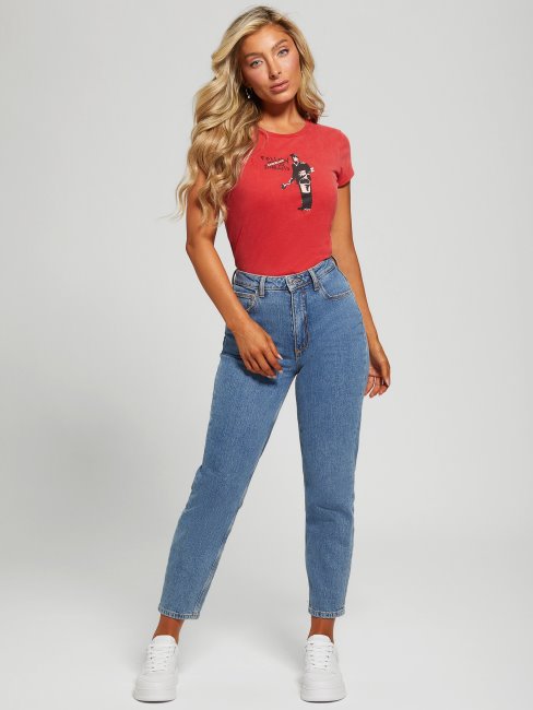 Tee Shirt Rêves Annulés Rouges Sensuels Devinez