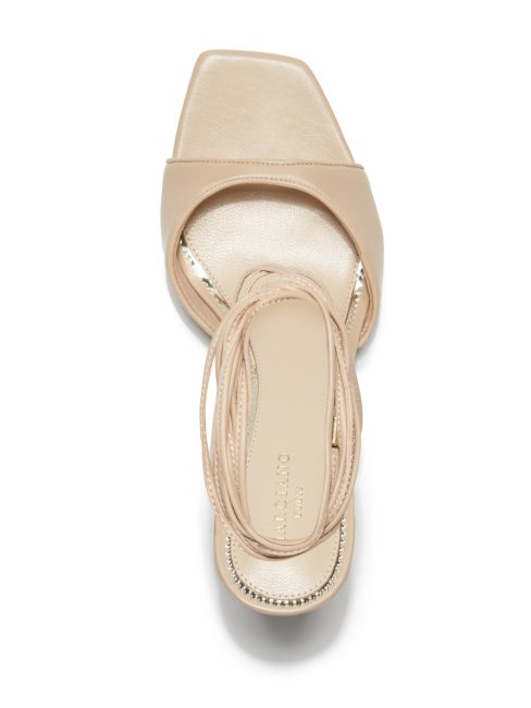 Dalisa Sandale à Lacets En Cuir Guess Light Natural 110