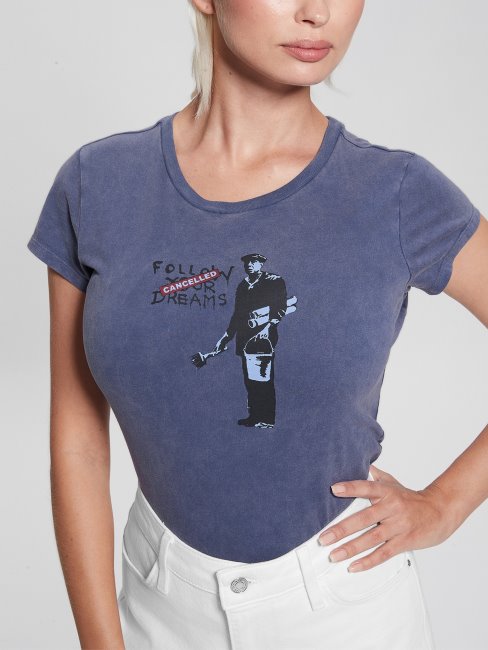 Tee Shirt Devinez La Passion Bleu Annuler Rêves