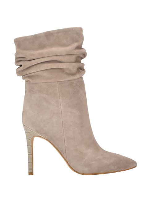 Guess Backy Daim Slouch Bootie Taupe