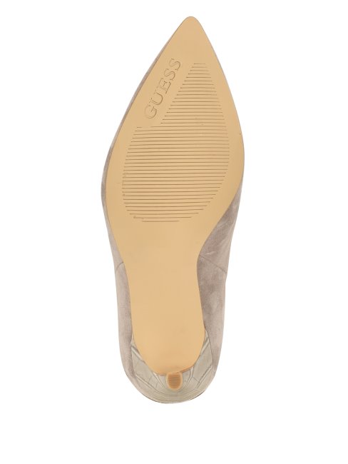 Guess Backy Daim Slouch Bootie Taupe