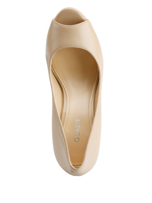 Clair Naturel 110 Cacei Peep-toe Stiletto Guess