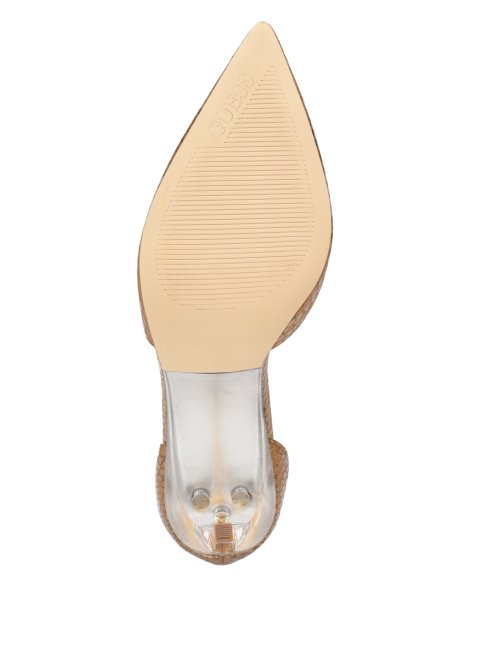 Stefany Escarpins à Mariée Cheville Et Chaîne G Guess Bronze