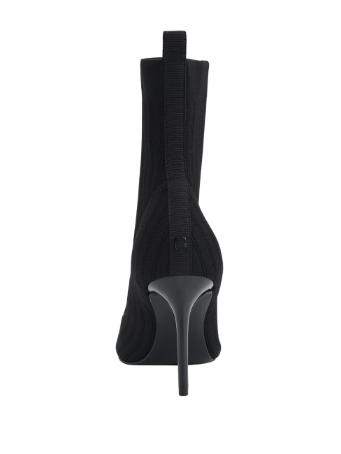 Noir 001 Guess Dallyna Bottillons En Tricot