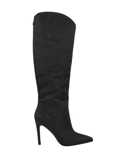 Guess Bralyn Allover Strass Bottes Noir 001