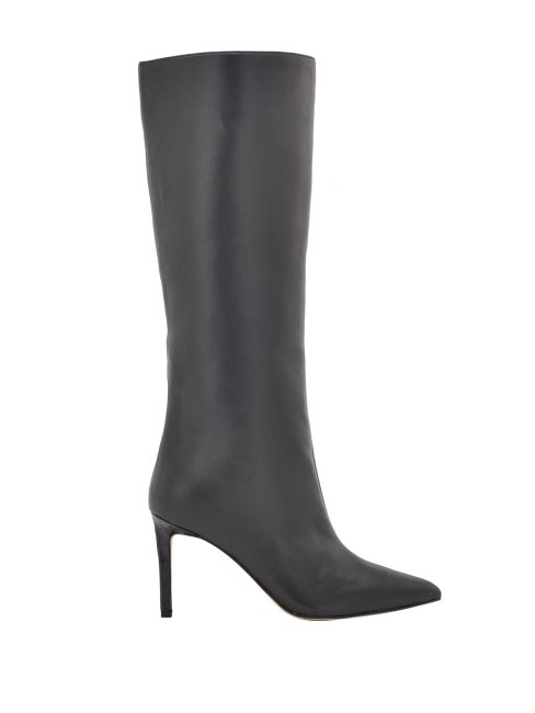 Bottes Hauteur Genou En Similicuir Dayton Noir 002 Guess
