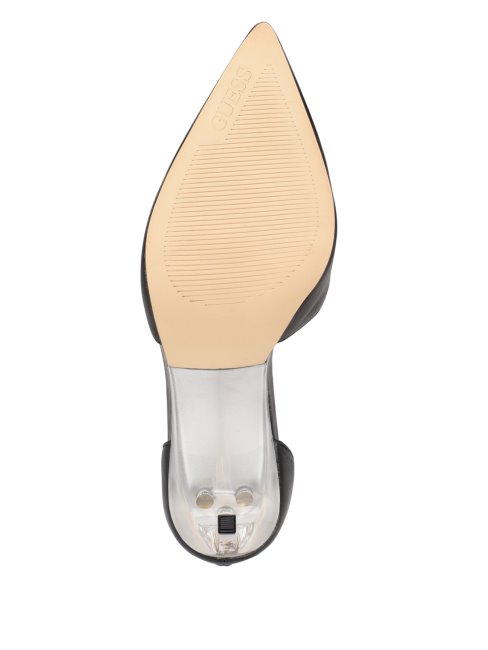 Stefany Escarpins à Mariée Cheville G-chain Noir 001 Guess