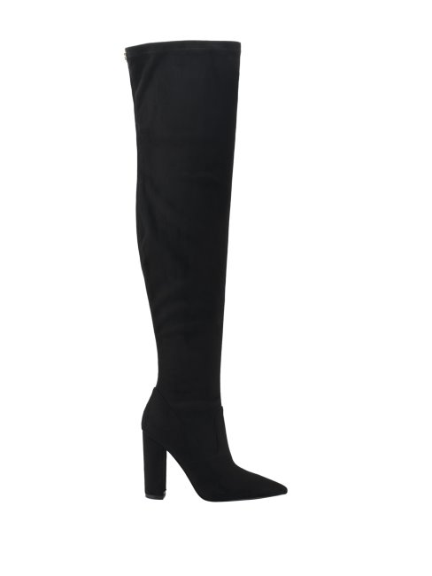 Abetter Cuissardes En Faux Daim Noir 002 Guess