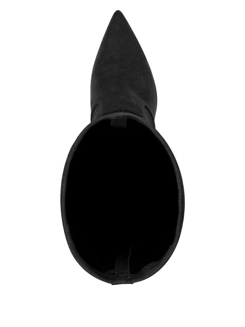 Abetter Cuissardes En Faux Daim Noir 002 Guess