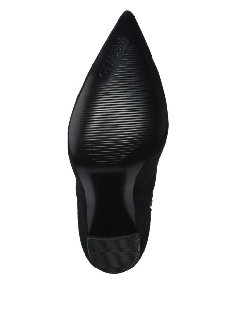 Abetter Cuissardes En Faux Daim Noir 002 Guess