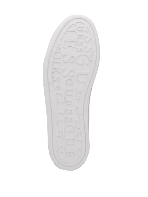 Baskets Basses 040 Gelsen Logo Strass Argentées Guess