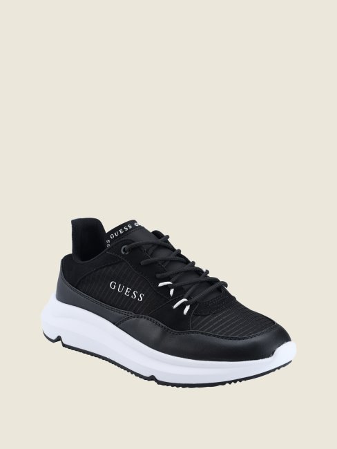 Baskets Noires à Logo 001 Guess Degrom