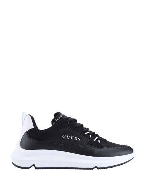 Baskets Noires à Logo 001 Guess Degrom