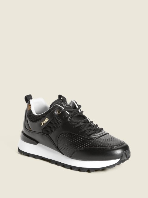 Paniers Selvie Perforées Noir1 Guess