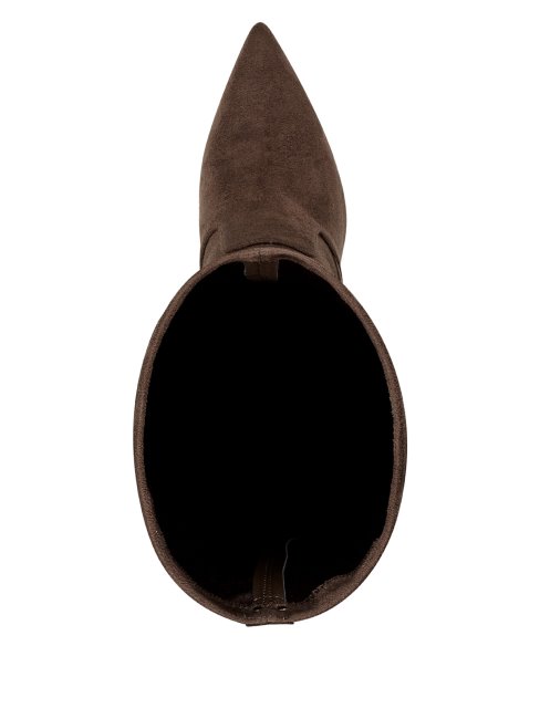 Abetter Cuissardes En Faux Suède Guess Brun Moyen