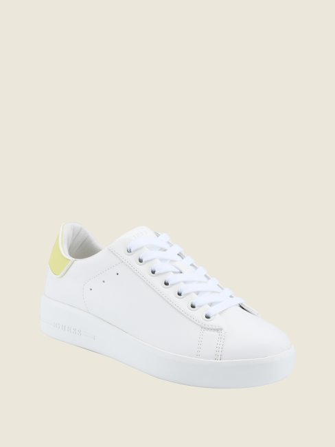 Guess Rockies Ivoire Baskets à Talon Pop