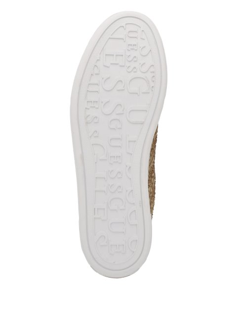 Baskets Basses Gelsen Logo Strass Guess Bronze