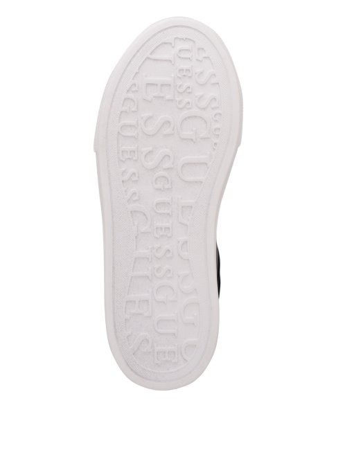 Baskets Basses Noires1 Guess Wive G Perforées