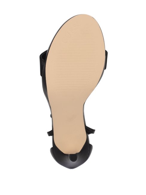 Escarpins Guess Tecru Noirs à Bride En T