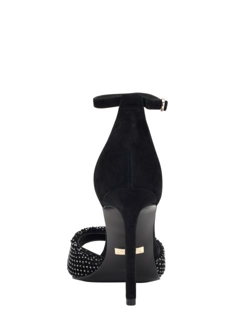 Guess Black1 Balie Sandale à Strass