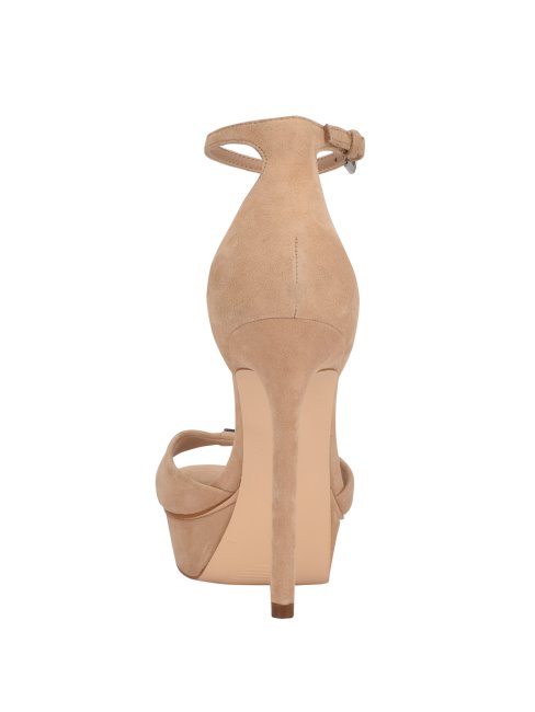 Guess Ellsyn Plateforme Talons Clair Naturel 110