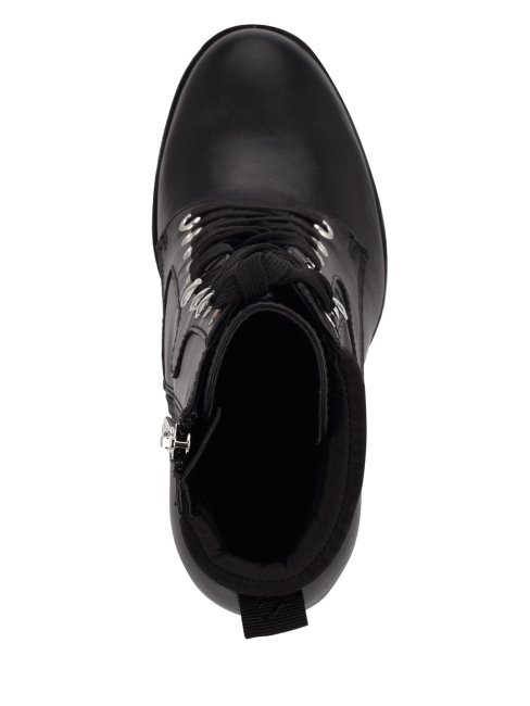 Talore Lug Sole Bottines à Lacets Guess Noir 001