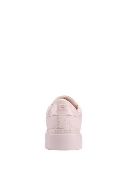 Guess Baskets Basses Matelassées Hilan Rose Clair 680