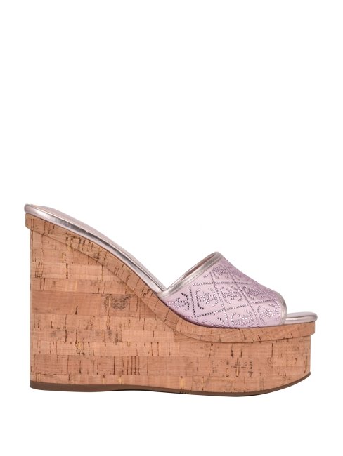 Cales Strass Logo Catiae Rose Moyen Guess