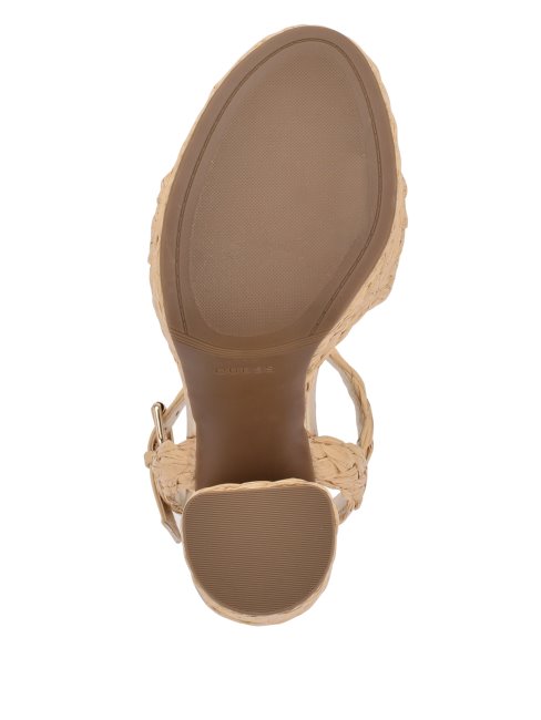 Gabela Serres à Mariée Cheville En Paille Guess Clair Naturel 110