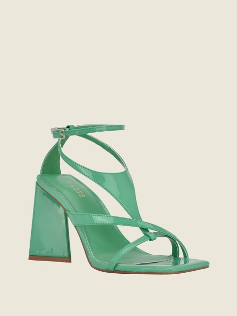 Kanai Talons évasés à Lanières Guess Vert Clair