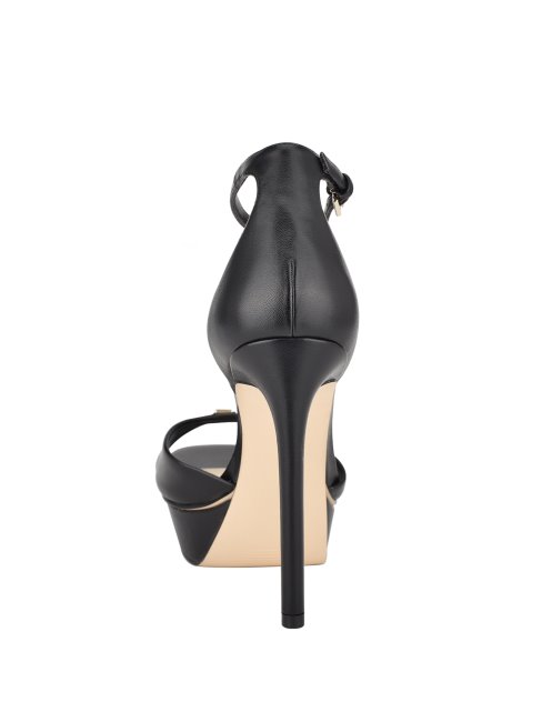 Guess Sandales Ellsyn Plateforme Stiletto Noir