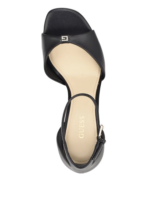 Guess Sandales Ellsyn Plateforme Stiletto Noir