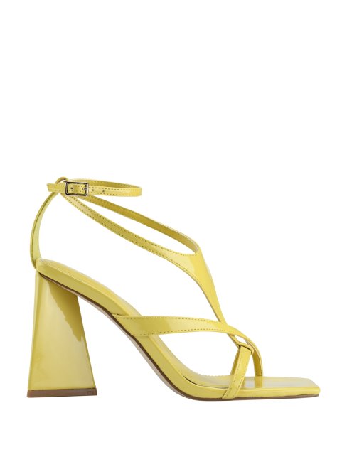 Guess Kanai Talons évasés à Lanières Jaune