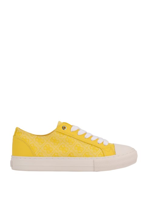 Baskets Basses Passit Logo Guess Jaune